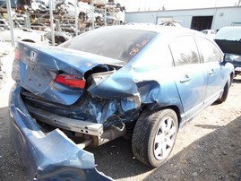 2008 HONDA CIVIC LX LIGHT BLUE 4DR 1.8L VTEC AT A18806